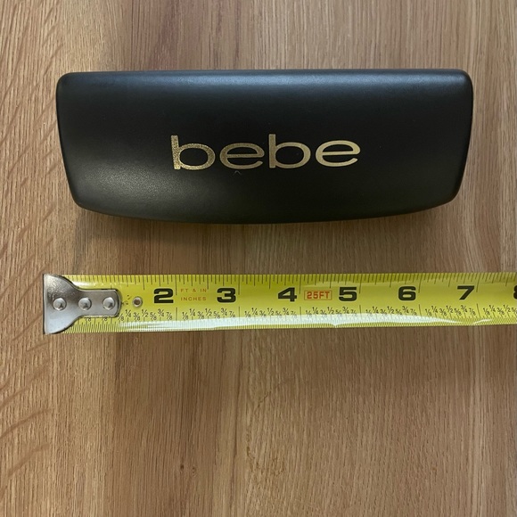 Bebe Black Hard Eyeglass Case - Picture 4 of 5